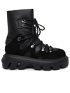 Casadei Generation C Skipass Leather - Woman Xxl Sole Black 41 In Black
