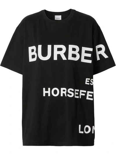 Burberry T-shirts And Polos Black