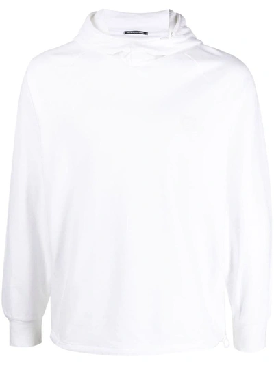 C.p. Company Mixed Hoodie Clothing In White