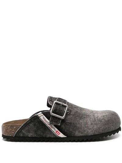 Diesel Woodstock ml X Sandals Shoes In Black