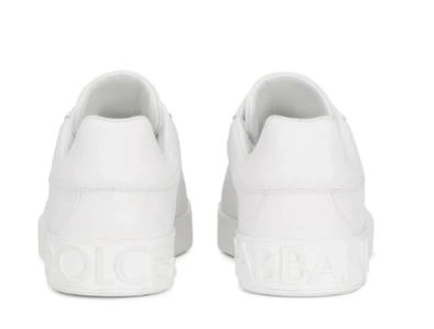 Dolce & Gabbana Flat Shoes In White