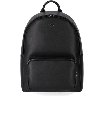 Ea7 Emporio Armani  Black Backpack