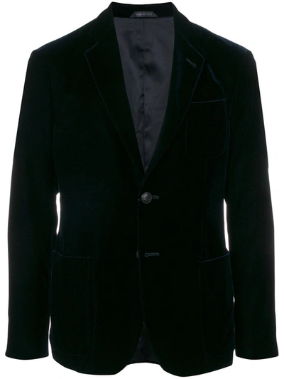 Giorgio Armani Blazer Clothing In Blue