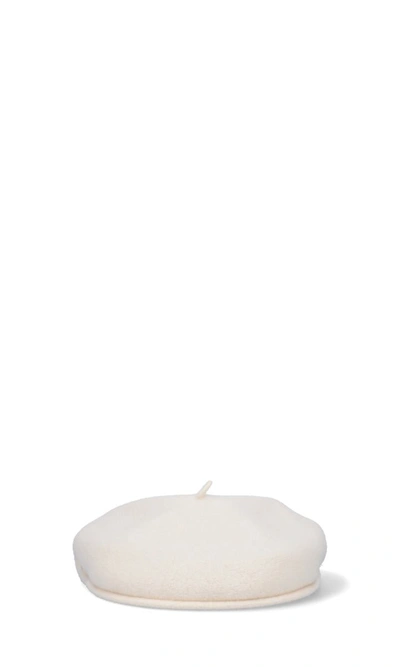 Marine Serre Hats In White