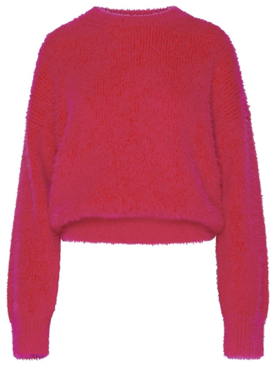 Stella Mccartney Pink Rws Wool Blend Sweater In Fucsia