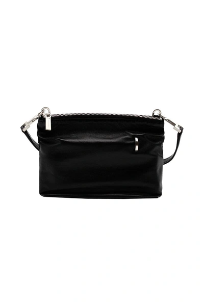 Rick Owens Fogachine Small Adri Pouch Bags In Black