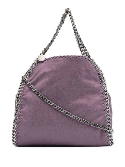 Stella Mccartney Mini 'falabella' Tote Bag In Purple