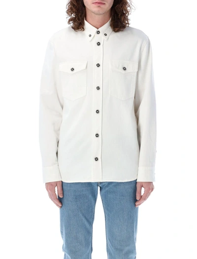 VERSACE VERSACE DENIM OVERSHIRT