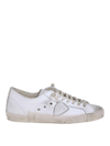 PHILIPPE MODEL LOW SUEDE SNEAKERS