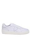 Philippe Model Nice White Low Sneakers For Men In White