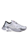 Dolce & Gabbana Mesh Fast Sneakers In Grey