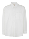Marni White Printed Shirt In White