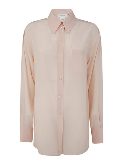 Max Mara Rovigo Oversized Shirt In Nude & Neutrals