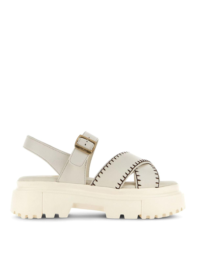 HOGAN SANDALS WITH BUCKLE