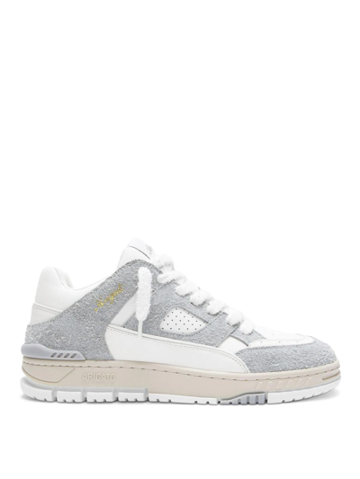 Axel Arigato Area Lo Panelled Trainers In Grey