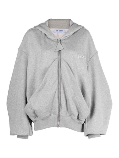 Attico Sweatshirt With Hood In Grey