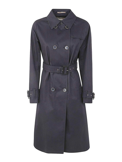 Herno Trench In Blue