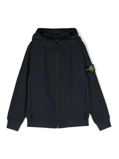 Stone Island Kids' Jacket In Blue