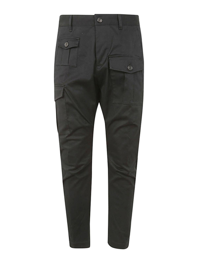 Dsquared2 Sexy Cargo Pant In Black
