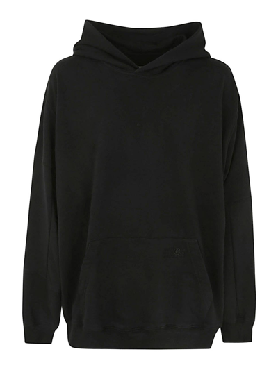 Mm6 Maison Margiela Hoodies Clothing In Black