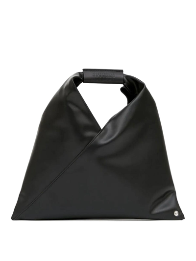 Mm6 Maison Margiela Japanese Mini Handbag In Black