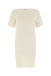 BOTTEGA VENETA BOTTEGA VENETA WOMAN IVORY CROCHET DRESS