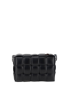 Bottega Veneta Padded Cassette Intreccio Small Leather Shoulder Bag In Multicolor