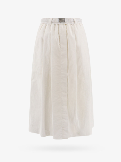 Brunello Cucinelli Woman Skirt Woman White Skirts
