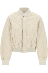BURBERRY BURBERRY QUILTED BOMBER JACKET WOMEN