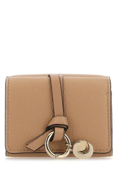 Chloé Chloe Woman Skin Pink Leather Card Holder