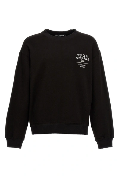 Dolce & Gabbana Logo Sweatshirt Black