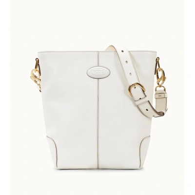 Tod's Bag In Leather Small In White