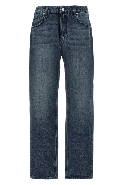 Dolce & Gabbana Boyfriend Jeans Blue