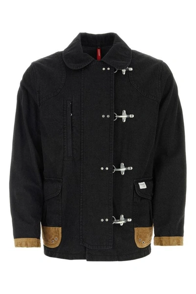 Fay Man Black Cotton Jacket