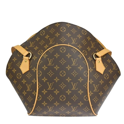 Pre-owned Louis Vuitton Ellipse Canvas Shoulder Bag () In Brown