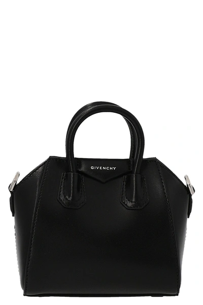 Givenchy Women 'antigona' Micro Handbag In Black