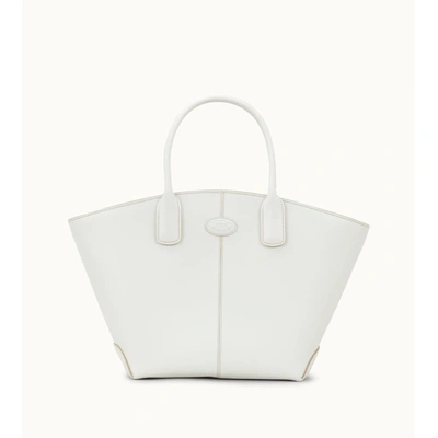 Tod's Vaso Bag Medium In White
