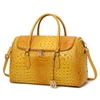 MKF COLLECTION BY MIA K RINA CROCODILE EMBOSSED VEGAN LEATHER WOMEN'S DUFFLE BAG BY MIA K