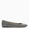 Loewe Toy Crystal-embellished Suede Ballet Flats In Black