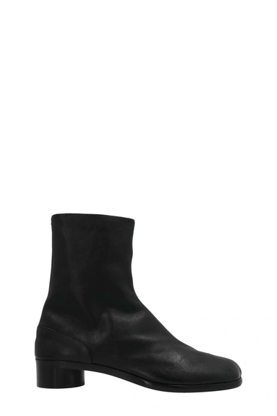 Maison Margiela Men 'tabi' Ankle Boots In Black