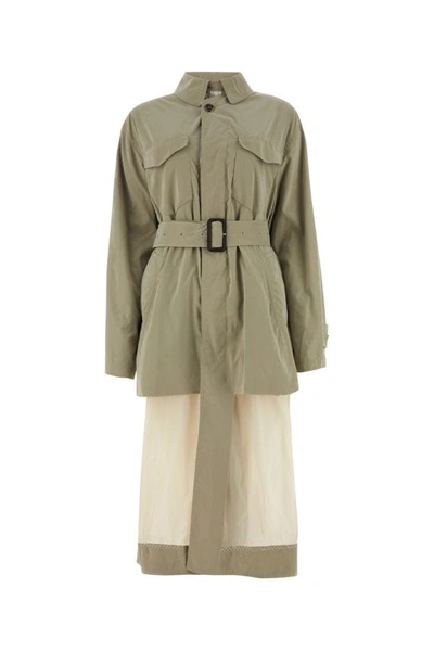 Maison Margiela Trench In Brown