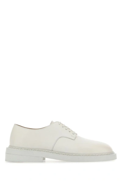 Marsèll Marsell Woman Chalk Leather Nasello Lace-up Shoes In White