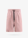 MONCLER MONCLER GRENOBLE MAN BERMUDA SHORTS MAN PINK BERMUDA SHORTS