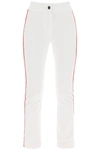 MONCLER MONCLER GRENOBLE SPORTY PANTS WITH TRICOLOR BANDS WOMEN