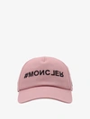 MONCLER MONCLER GRENOBLE WOMAN HAT WOMAN PINK HATS