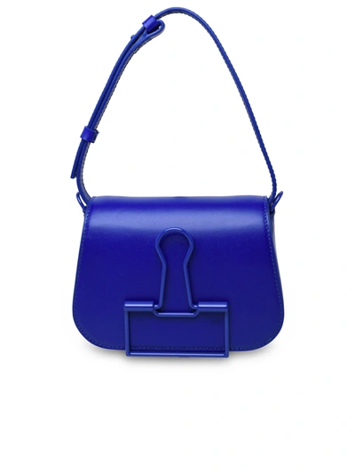 Off-white Woman Handbag Bright Blue Size - Leather