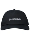 PALM ANGELS PALM ANGELS MAN PALM ANGELS BLACK COTTON HAT