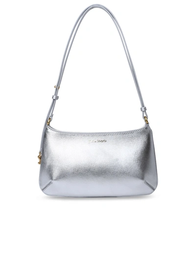 PALM ANGELS PALM ANGELS WOMAN PALM ANGELS 'GIORGINA' SILVER LEATHER BAG