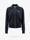 Palm Angels 'track' Black Polyester Sweatshirt