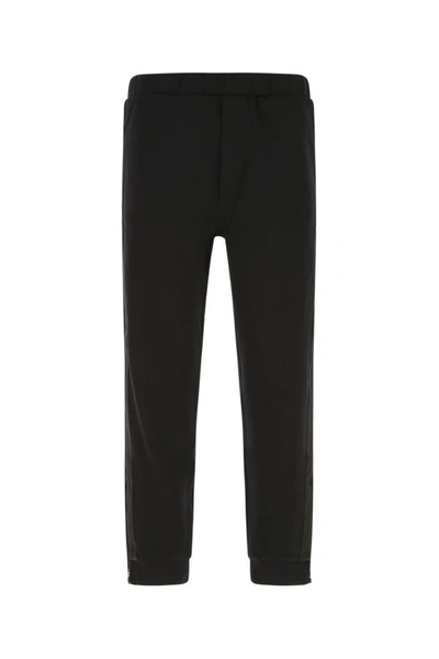 Prada Man Black Stretch Nylon Joggers